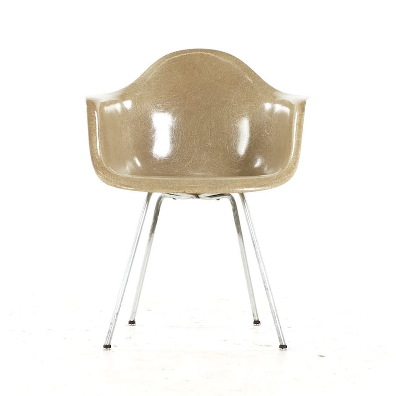 Charles and Ray Eames for Herman Miller Zenith Mid Century 1st Edition Rope Edge Chair mcm image 2