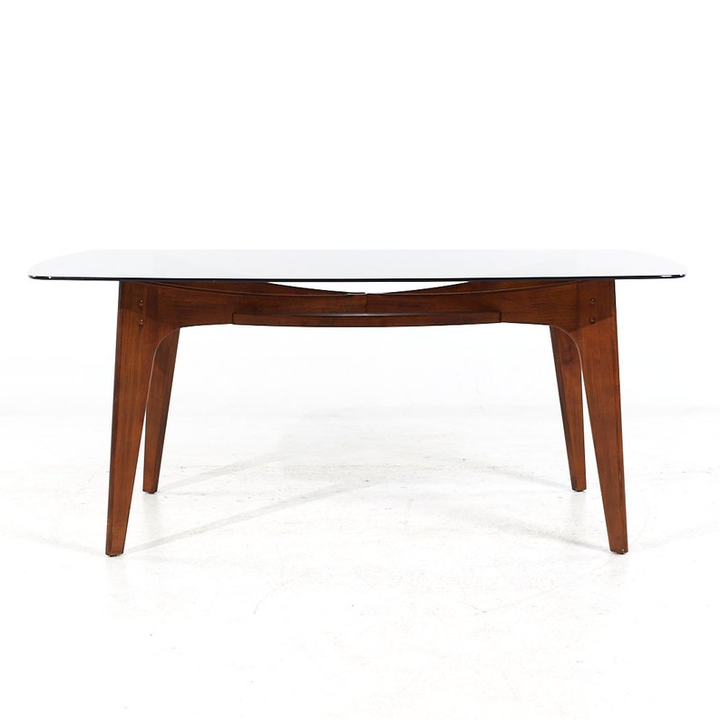 Adrian Pearsall Style Mid Century Compass Dining Table mcm image 2