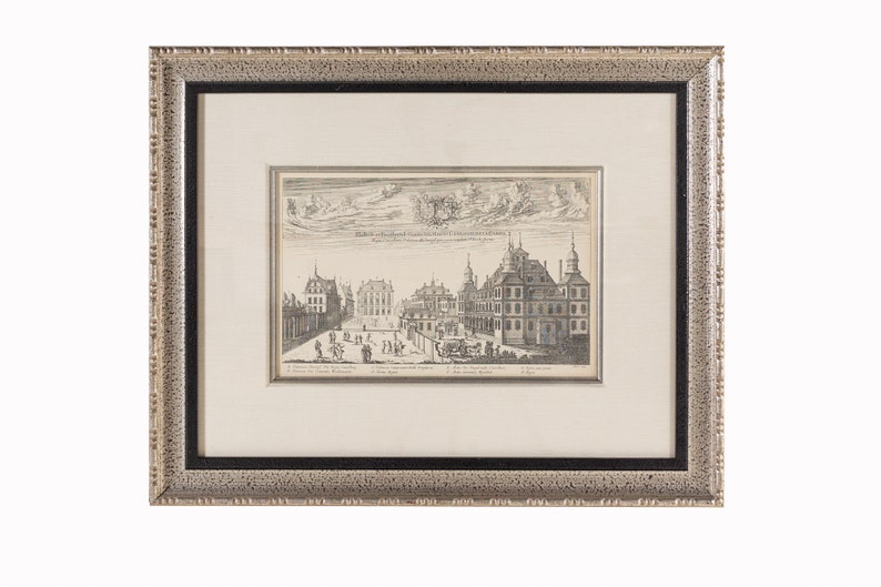 Black and White Architectural Framed Print image 1