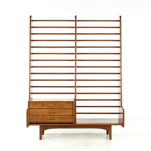 Conant Ball Mid Century Maple Room Divider mcm image 2