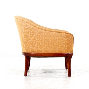 Erwin Lambeth Mid Century Walnut Lounge Chairs Pair mcm image 4