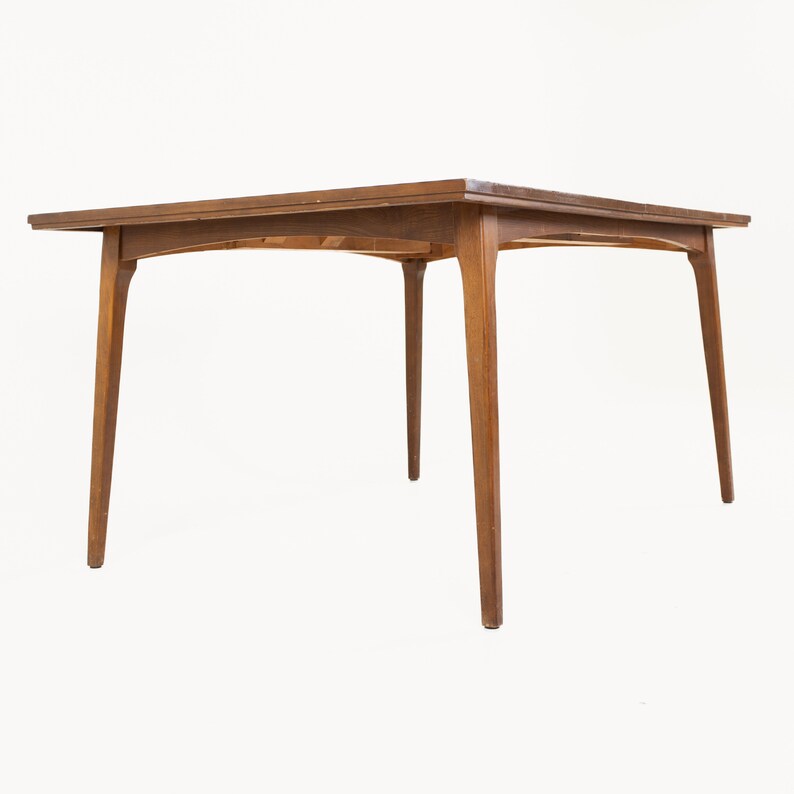 Kipp Stewart For Drexel Declaration Walnut Dining Table mcm image 6