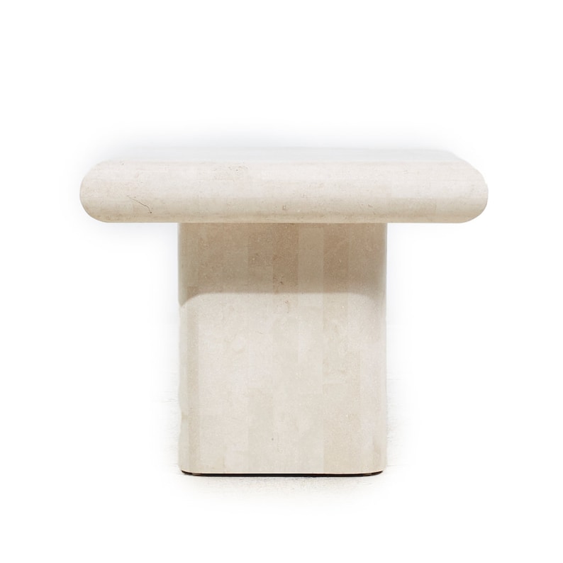 Postmodern Pedestal End Table image 4