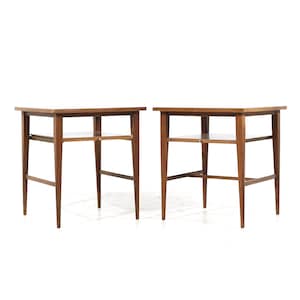 Paul McCobb for Calvin Mid Century Side Table Nightstands Pair mcm image 1