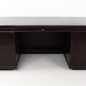 Dunbar Contract Division Mid Century Executive Desk mcm image 3