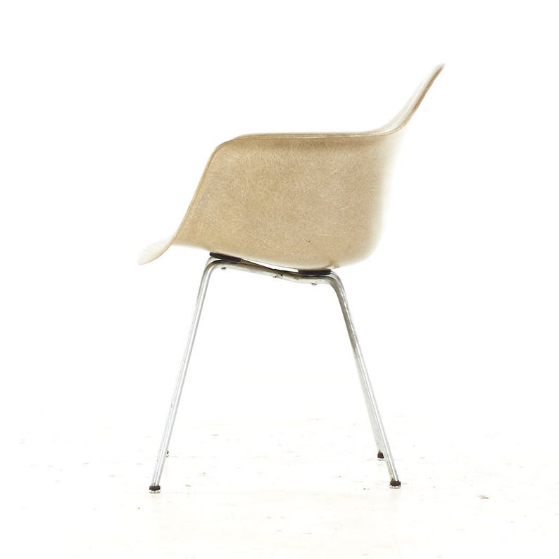 Charles and Ray Eames for Herman Miller Zenith Mid Century 1st Edition Rope Edge Chair mcm image 5