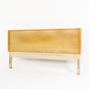 Merton Gershun for American of Martinsville Mid Century Urban Suburban Full Headboard mcm image 3