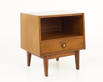 Albert Parvin for American of Martinsville Mid Century Nightstand - mcm