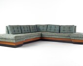 Adrian Pearsall for Craft Associates Mid Century Sectional Sofa - mcm