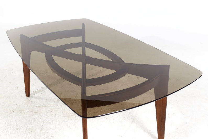 Adrian Pearsall Style Mid Century Compass Dining Table mcm image 7