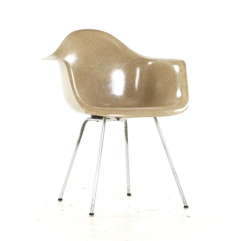 Charles and Ray Eames for Herman Miller Zenith Mid Century 1st Edition Rope Edge Chair mcm image 1