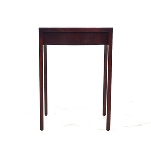 Drexel Contemporary Walnut End Tables Pair contemporary image 4