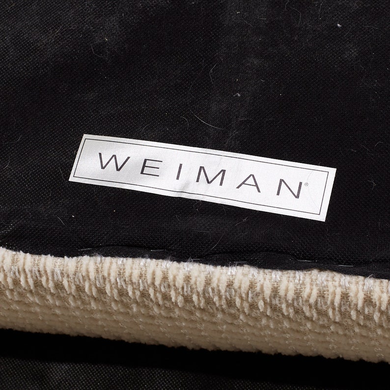 Vladimir Kagan Style Weiman Mid Century Curved Sectional Sofa mcm image 7