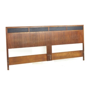 Jack Cartwright for Founders Mid Century King Headboard mcm image 1