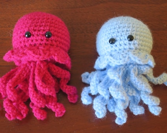 handmade crochet octopus amigurumi toy baby shower gift stuffed toy stuffed amigurumi  crochet plush