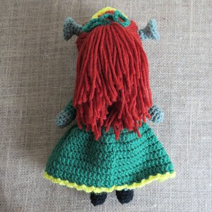 Crochet Fiona Inspired Toy shrek princess fiona dreamworks amigurumi image 3