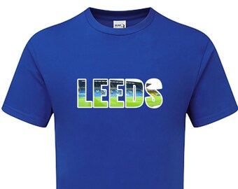 Childrens Leeds Stadium Tshirt Fanmade Merchandise KIDS