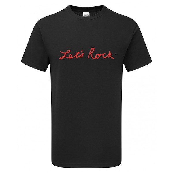 LET'S ROCK Twin Peaks Fan Art Men's Tshirt