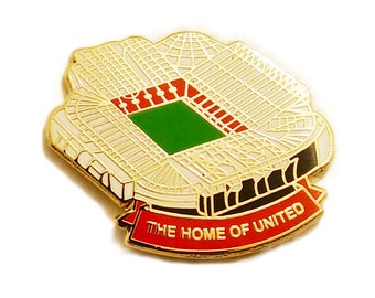 United Badge Stadium Manchester Collectors Gift Trafford Pin