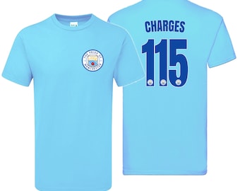 115 Charges Kit Style TSHIRT City Pride of Manchester Unofficial