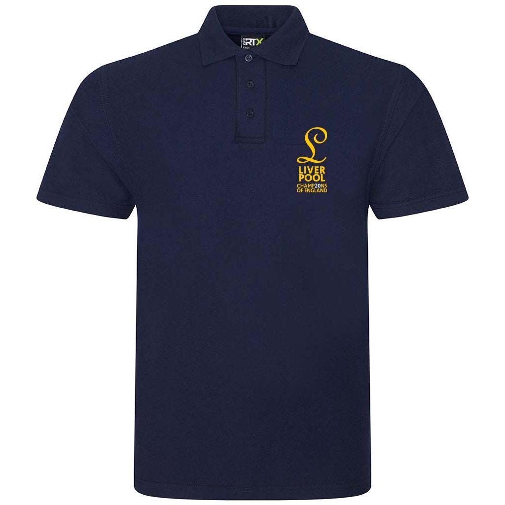 Liverpool 20 League Champions of England Polo Shirt 2025