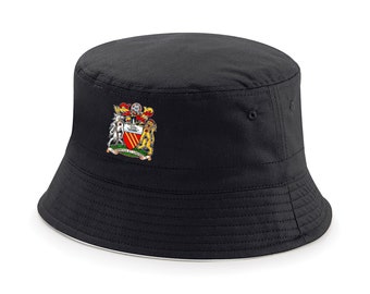 1902-1960 The First UNITED Crest United Fanmade Bucket Hat Printed Logo