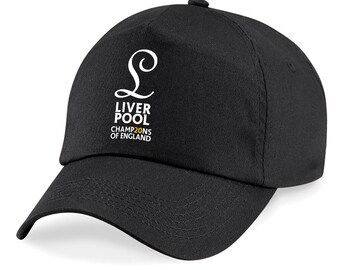 Liverpool 20 League Champions England Cap 2025 Fanmade CREST