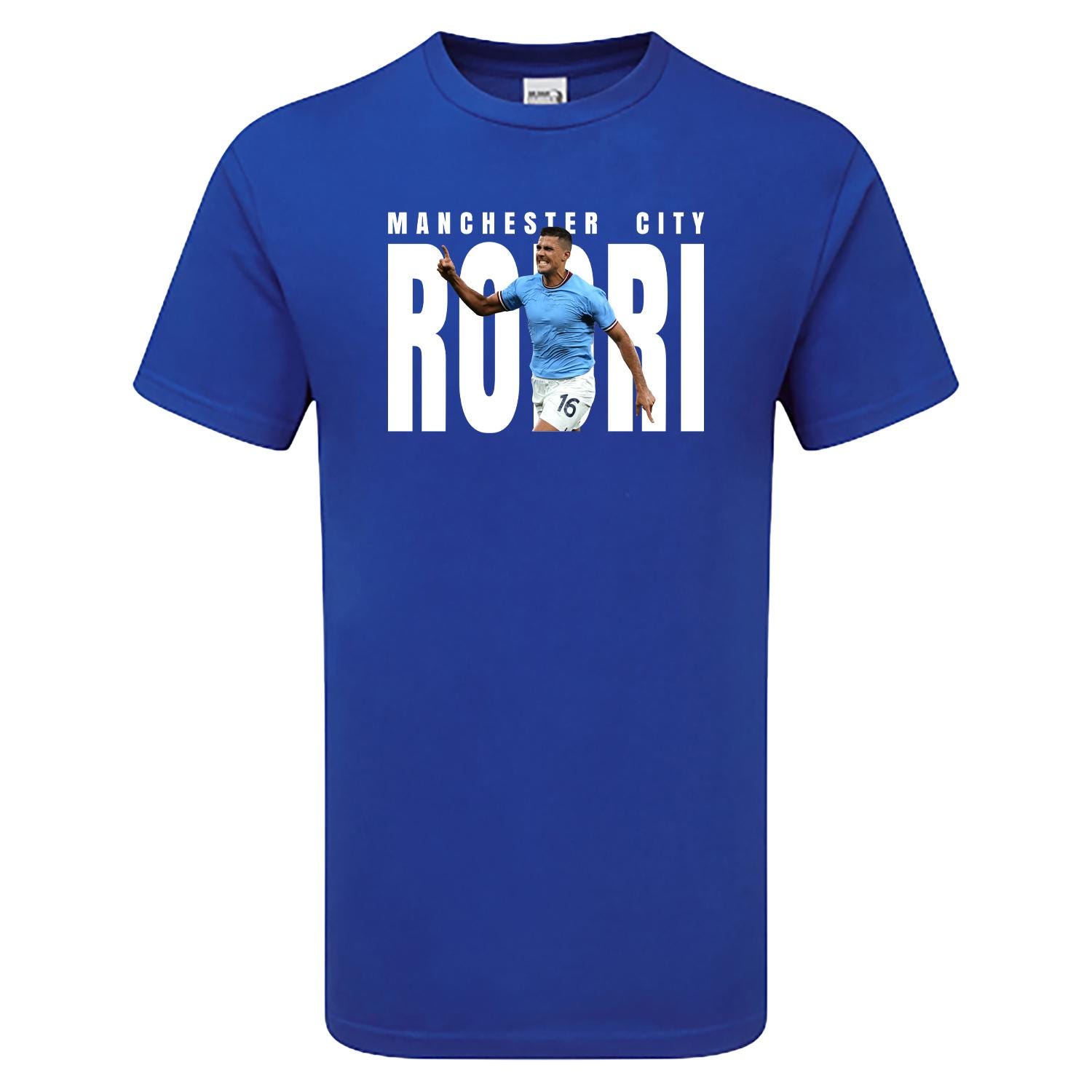 子供用 16 ロドリゴ RODRI シティ Tシャツ ファンメイド商品