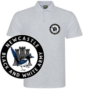 Newcastle Pocket Crest Polo Shirt Mens Fanmade Merchandise Tshirt image 7
