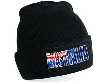 Australia Flag BRONX Hat Euro World Football Rugby Cup Team Printed Logo