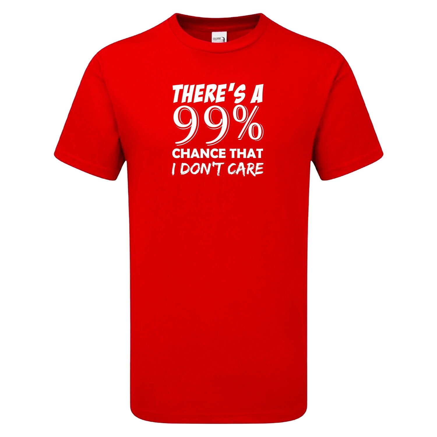 99% KANS I DON'T CARE Heren Tshirt