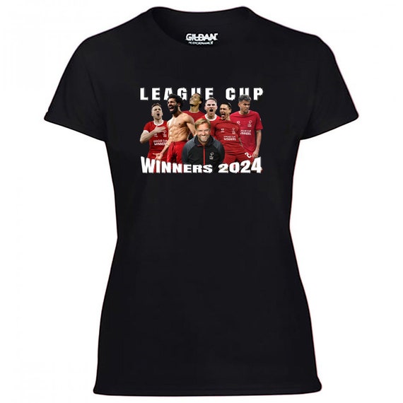 League Cup 2024 Winners Liverpool Players Fanmade Tshirt Womens Etsy UK