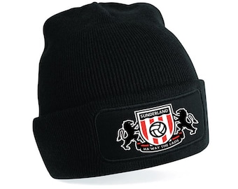 Sunderland Crest Fanmade HAT Unofficial Merchandise Printed Logo Bronx Turn Up
