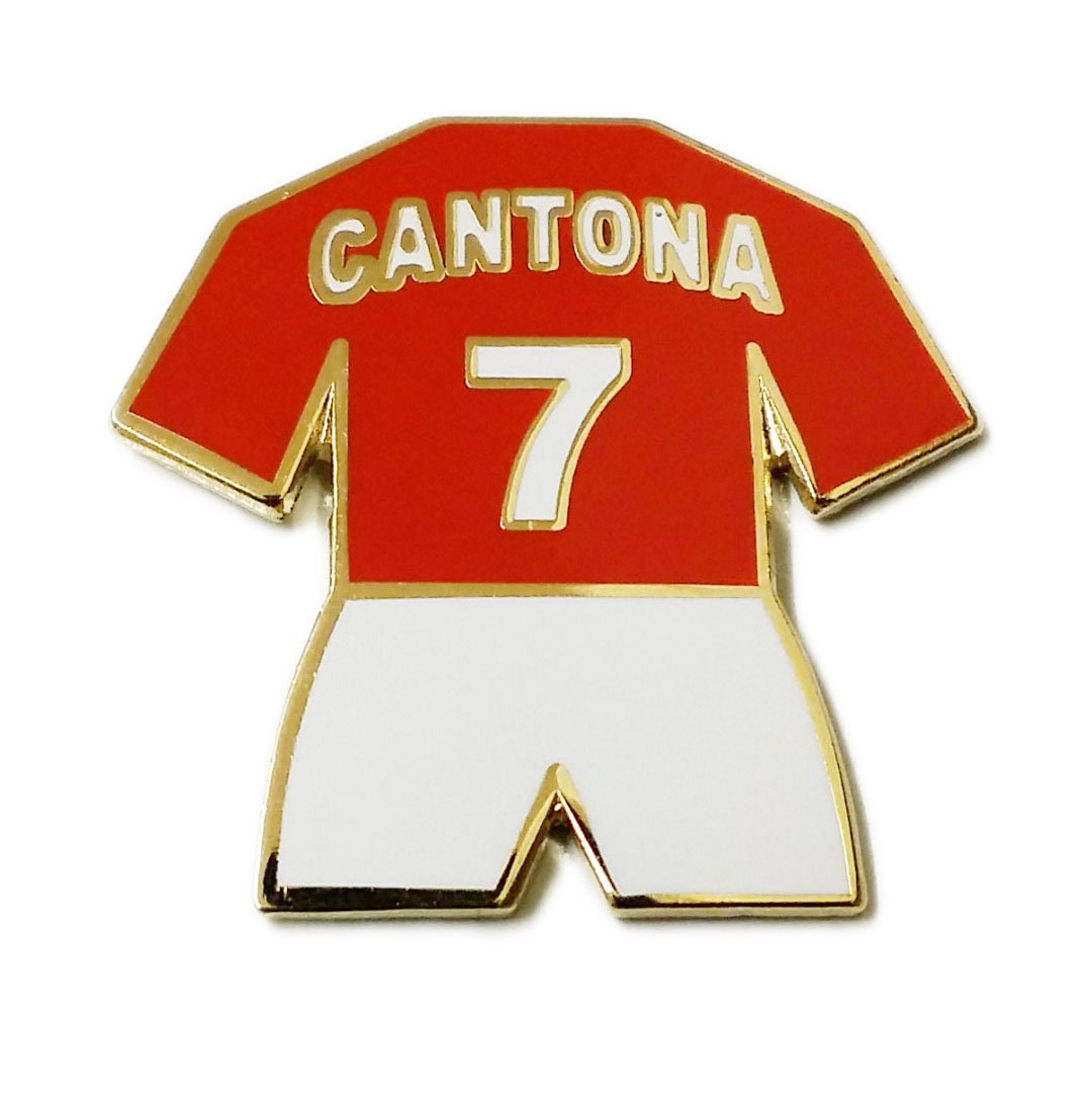 RED AVAILABLE ERIC CANTONA 7 SHIRT/KIT ENAMEL PIN BADGE UNITED RED AVAILABLE ERIC CANTONA 7 SHIRT/KIT ENAMEL PIN BADGE UNITED