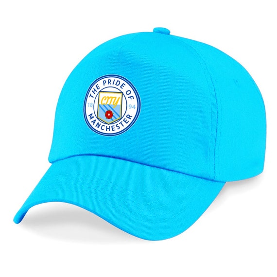 Manchester City Fanmade CREST Cap Printed Logo - Etsy