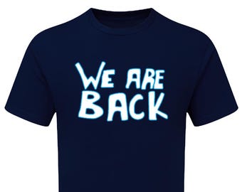 Childrens Coventry City We Are Back! 2026 TSHIRT Unofficial Premier Promotion KIDS
