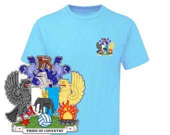 Coventry City Pocket Crest Mens TSHIRT Unofficial