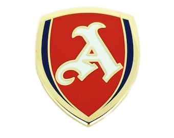 AFC BADGE Fanmade Merchandise Large Crest Pin (25x20mm)