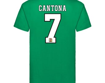 T-shirt Vintage Nike Eric CANTONA années 90
