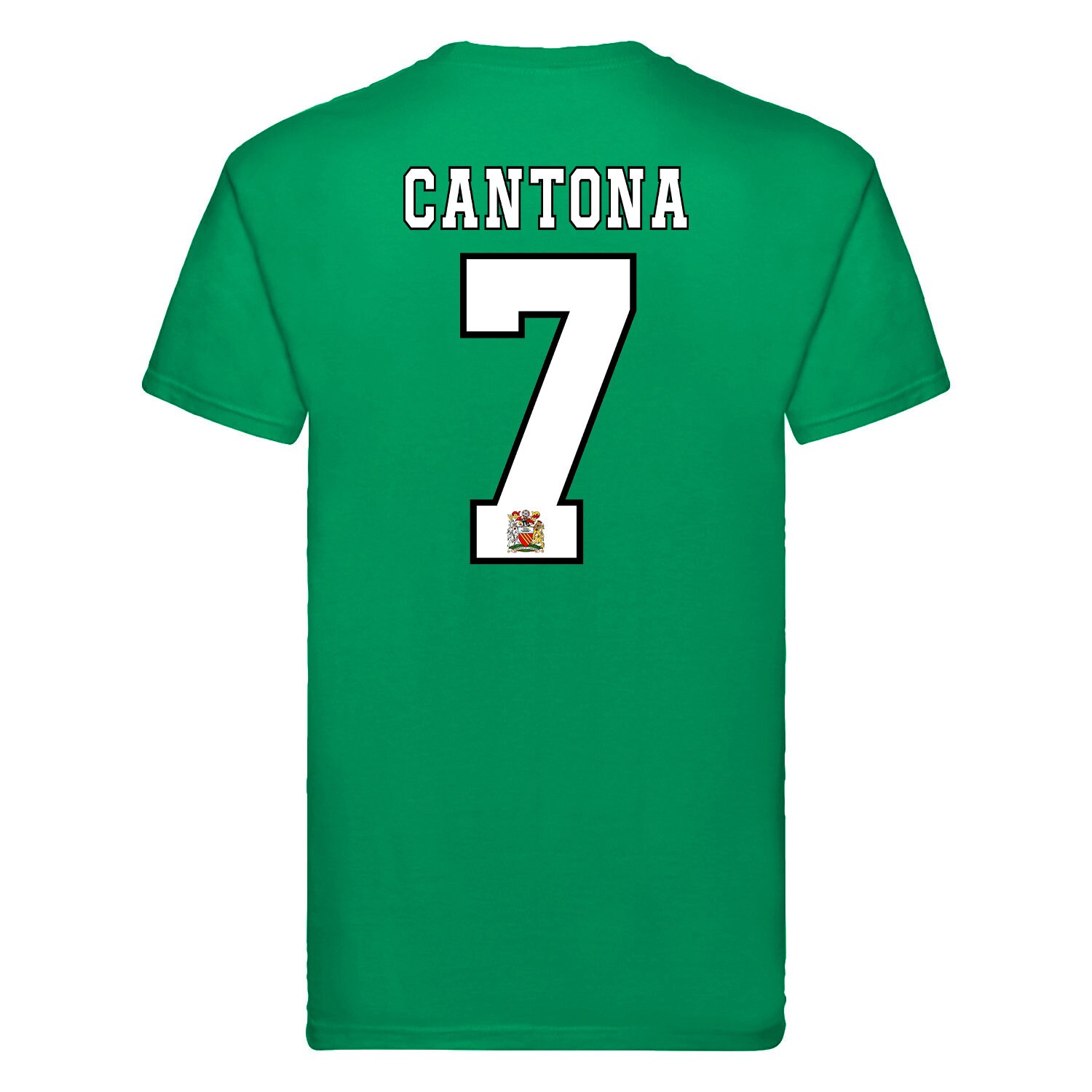 超希少 Vintage NIKE ERIC CANTONA Tシャツ マンU Mens Football T-Shirt Eric CANTONA Kung Fu Kick Name/No Comic