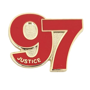 Liverpool Badge Selection 97 Justice Hillsborough Lapel Pin Badge (RED)