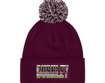 Burnley STADIUM Fanmade Hat Printed Logo Bobble