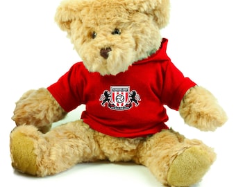 Sunderland Crest Teddy Bear Unofficial Stuffed Soft Plush Toy