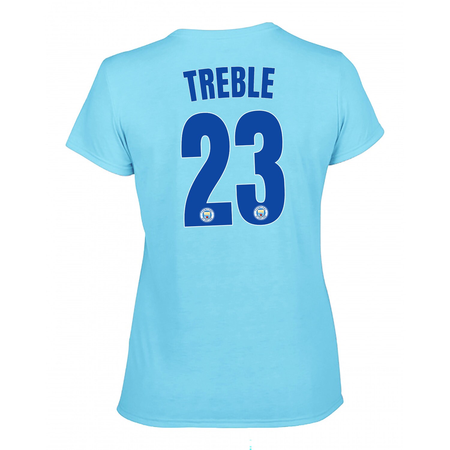 TREBLE 23 KIT Manchester City Trophies 2023 TSHIRT Champions