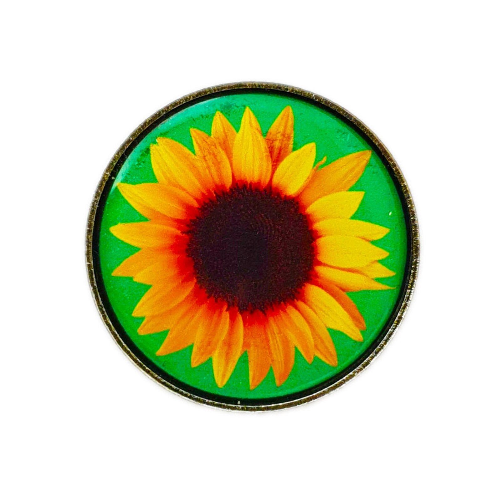 Discreet Sunflower Pin Badge Hidden Disability Mask Exemption | Etsy