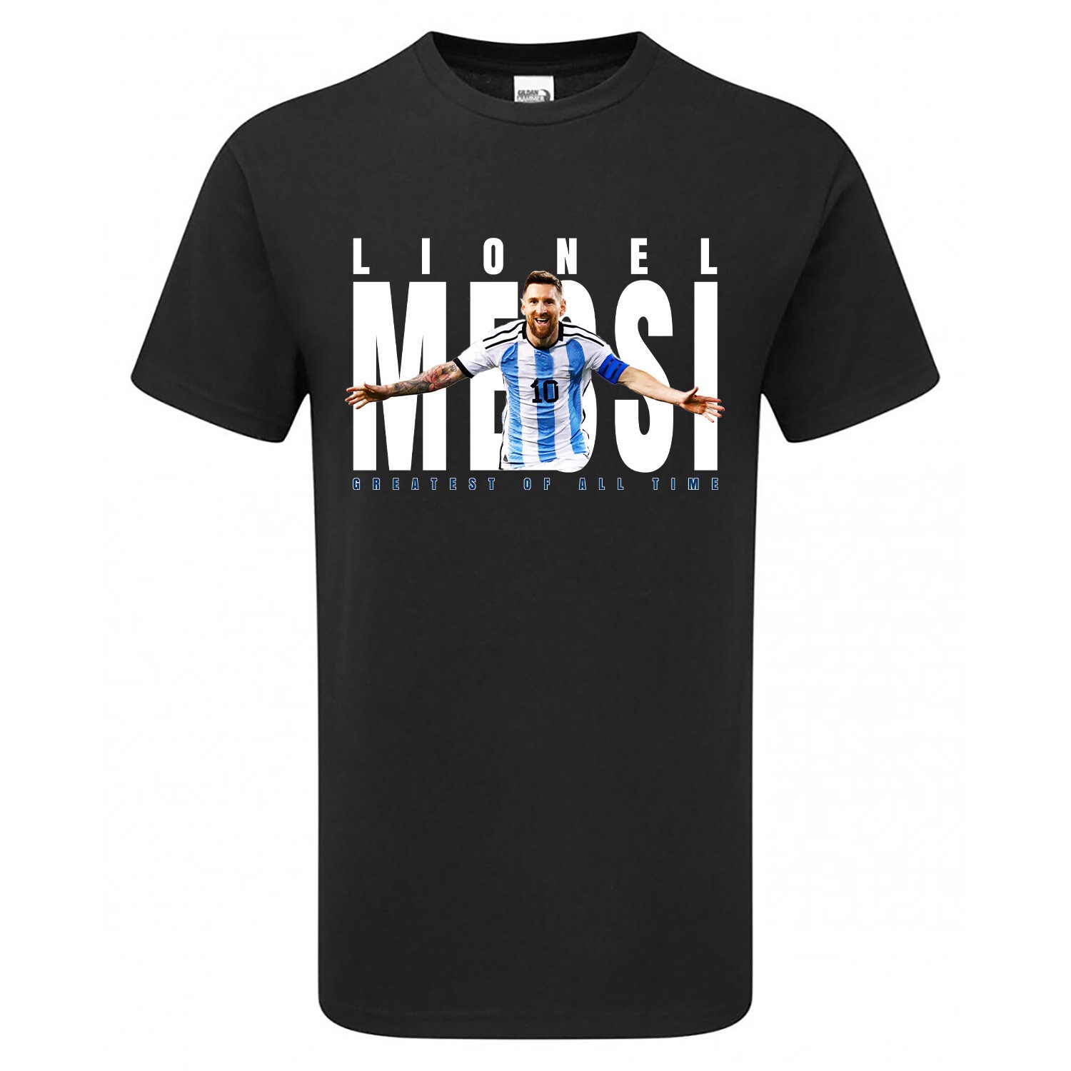 リオネル・メッシ GOAT Tシャツ メンズ ファンメイド商品 - Etsy 日本