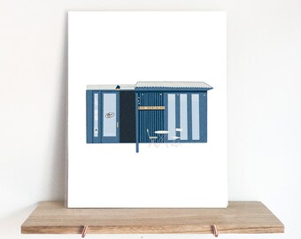 Bar Meridian Print - 8x10 - Art Print - Home Decor - Office Decor - Gift ideas - Brooklyn gifts - Restaurant print - Tangible New York