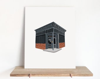 Brooklyn Inn Print - 8x10 - Art Print - Home Decor - Office Decor - Gift ideas - Brooklyn gifts - Tangible New York