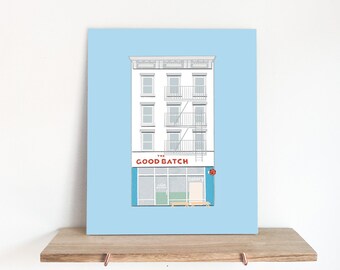 The Good Batch Print - 8x10 - Art Print - Home Decor - Office Decor - Gift ideas - Brooklyn gifts - Tangible New York