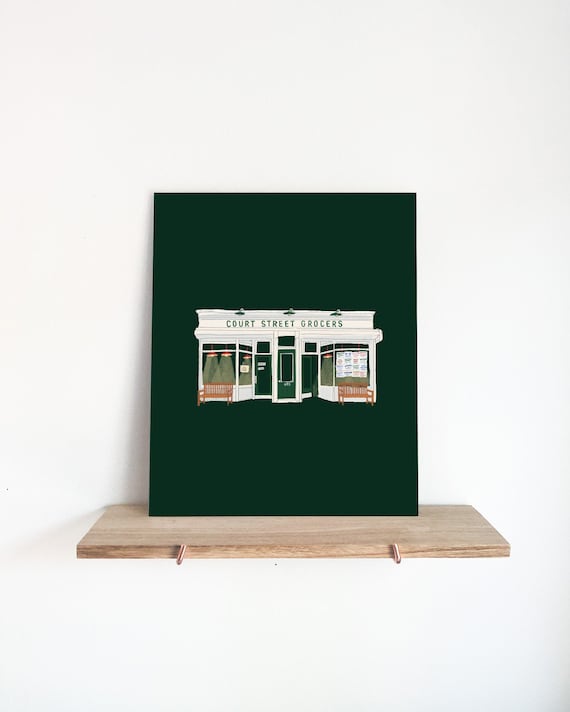 Court Street Grocers the Original Print 8x10 Art Print Etsy